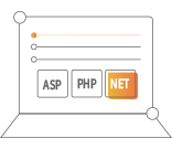 支持ASP、PHP、Asp.Net等多種語言開發(fā)